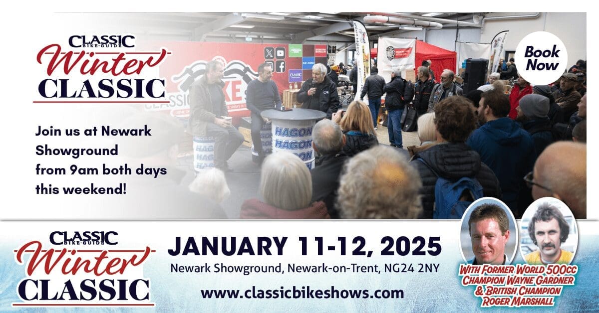 Don’t miss the Classic Bike Guide Winter Classic show!