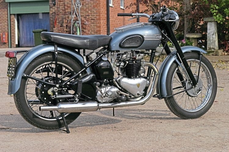 One of the most classic of all classic bikes. Iron head twin engine gives a performance somehow softer than the rear sprung hub. 