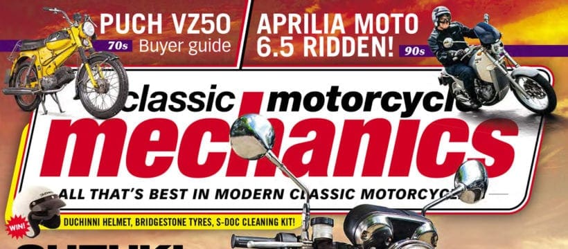 Classic Motorcycle Mechanics September cover