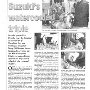 Suzuki GT750 Engine Rebuild