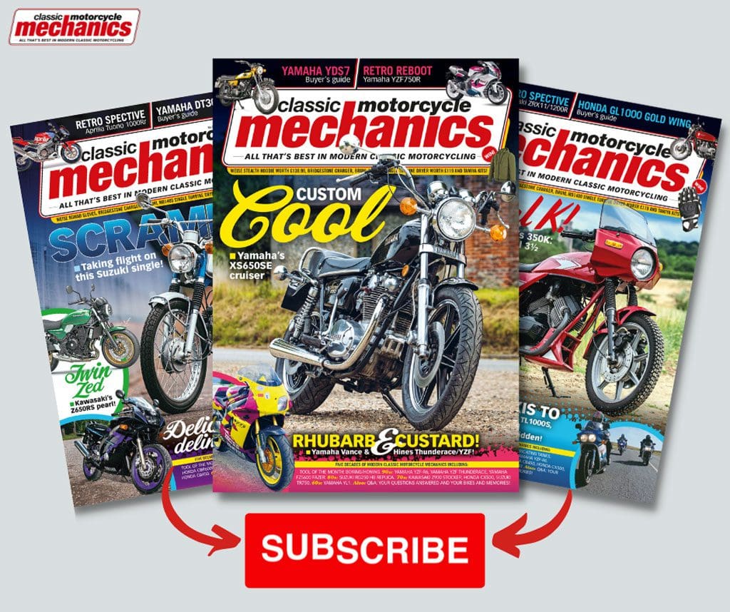 Classic Motorcycle Mechanics magazine covers