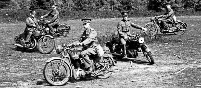 DOG ROGER*: *D.R.”, or Dispatch Rider, in the phonetic  alphabet of the Second World War.