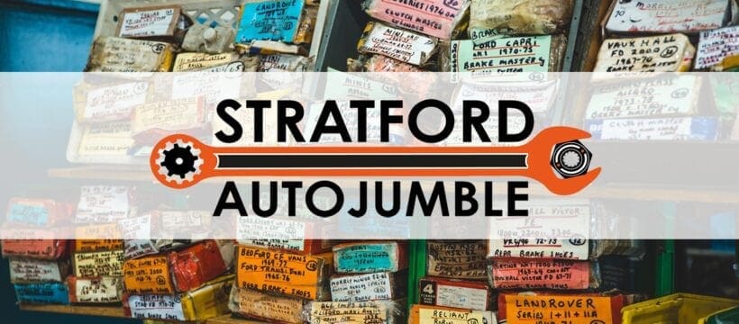 BRAND NEW STRATFORD AUTOJUMBLE TICKETS ON SALE NOW!