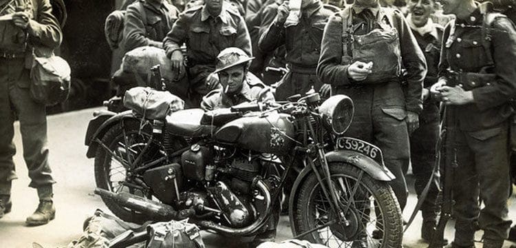 Mortons Archive: Military motorcycles in World War II