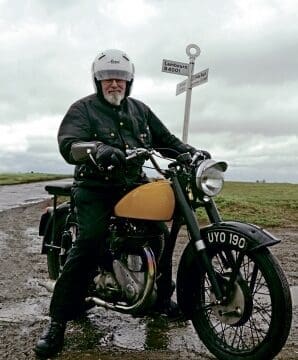 The yellow motorbike revived