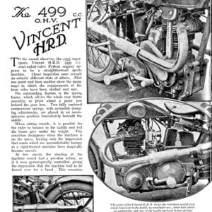 Vincent H.R.D. 499cc OHV - Road test PDF Download