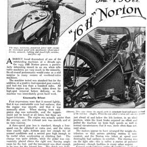 Norton 16H 490cc 1933 - Road test - PDF Download