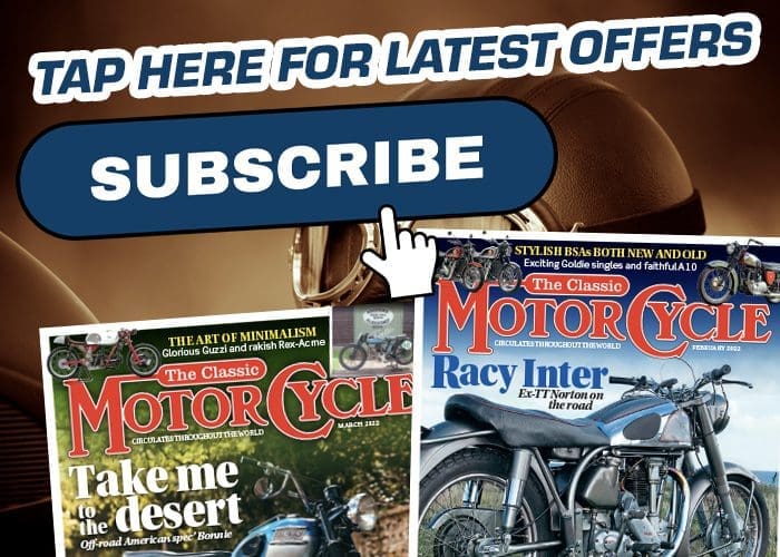 Subscribe to The Classic MotorCycle
