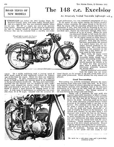 Excelsior Courier 148cc 1953 - PDF DOWNLOAD