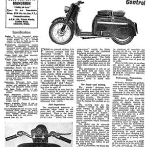 Manurhin - Hobby Automatic Scooter - December 1959 - PDF DOWNLOAD