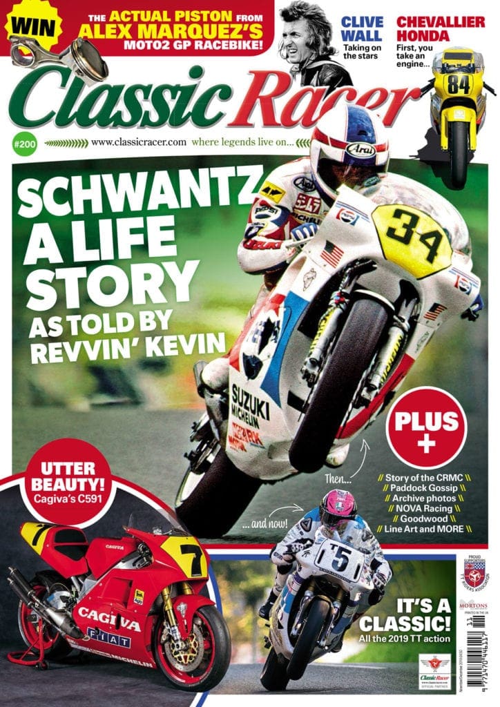Classic Racer magazine cover