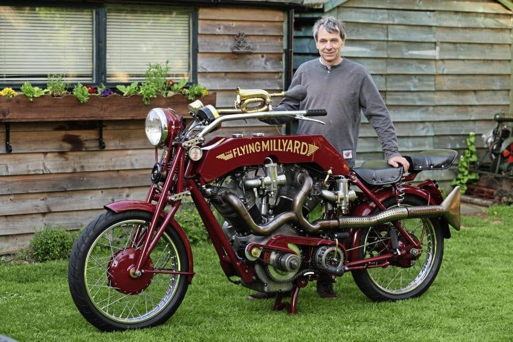 ALLEN MILLYARD TO TAKE STAR ROLE AT LONDON CLASSIC BIKE SHOW AT KEMPTON