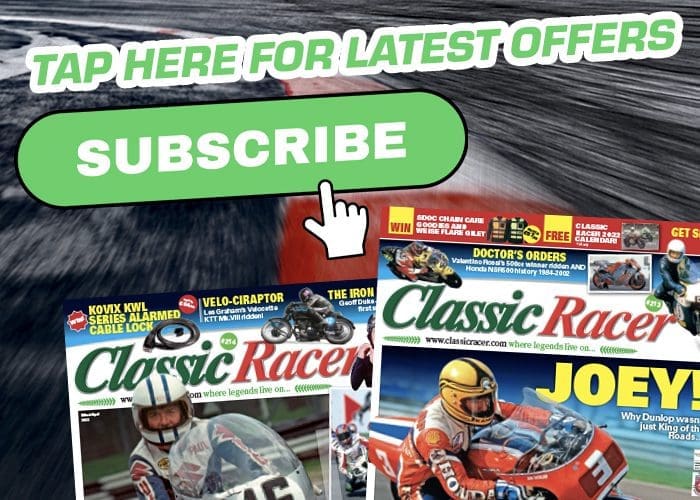 Subscribe to Classic Racer Magazine