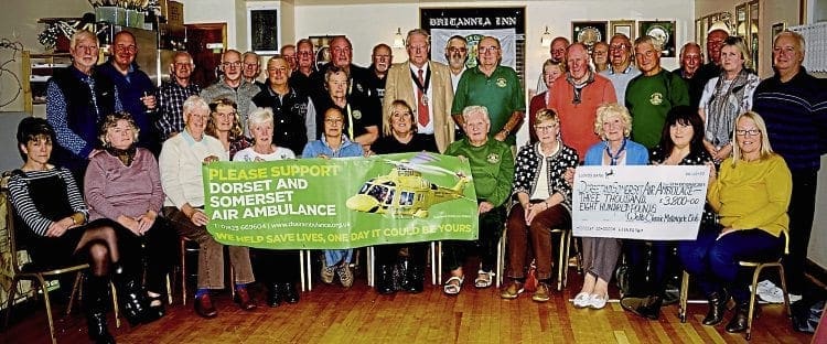 Classic motorcycle club boosts air ambulance fund