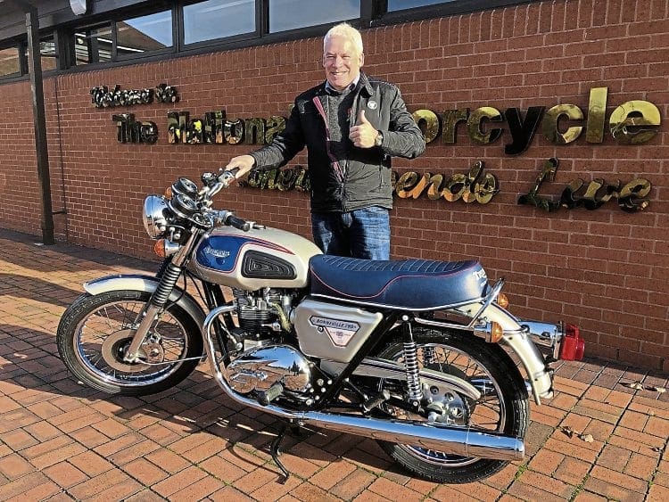 Triumph T140V Bonneville Silver Jubilee - National Motor Museum