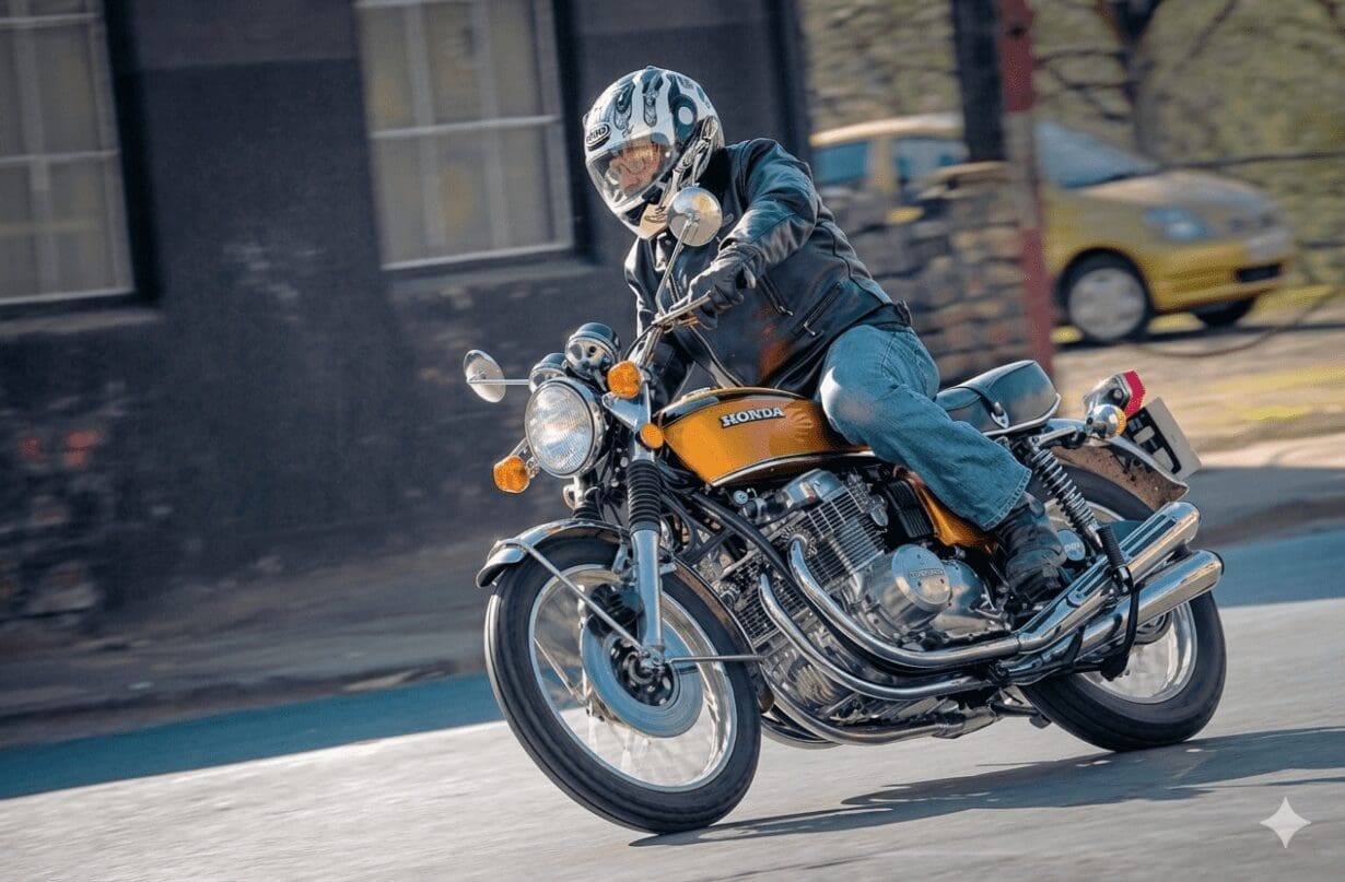Japanese motorcycle