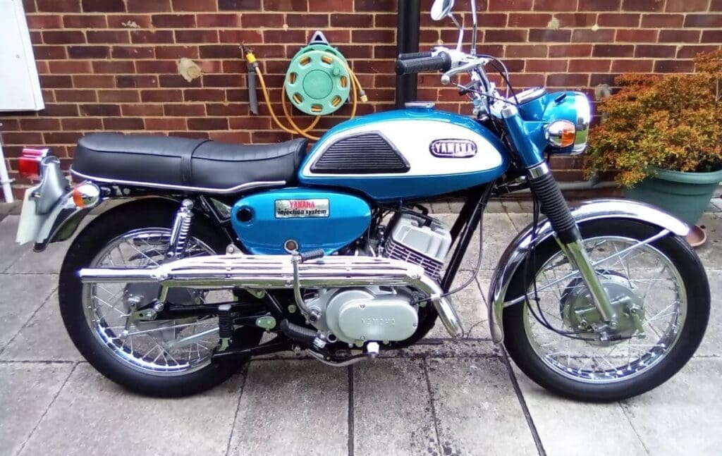 This smart 1968 Yamaha YR2C was offered for sale on eBay last year.