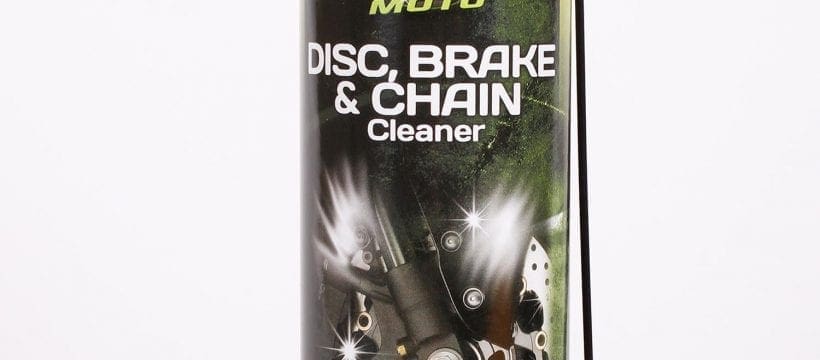 REVIEW: GS27-Moto disc, brake and chain cleaner test