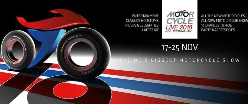 Be among the first to see the 2019 bikes at Motorcycle Live