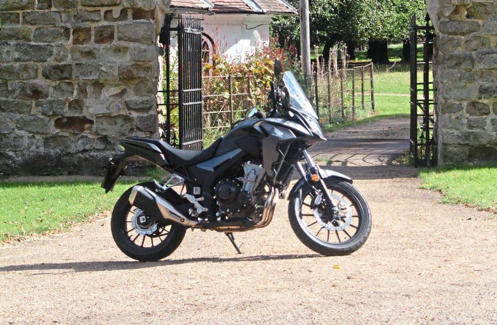 Testing the Honda CB500X at Motorcycle Sport & Leisure