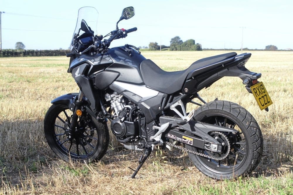 Testing the Honda CB500X at Motorcycle Sport & Leisure