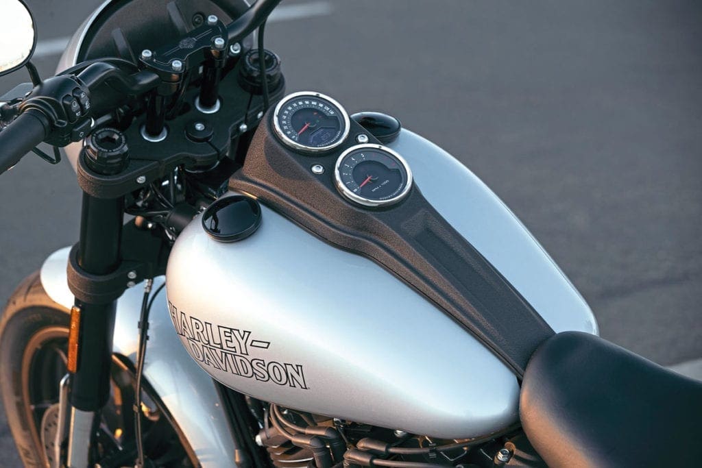 Close up snap of the Harley-Davidson Low Rider S