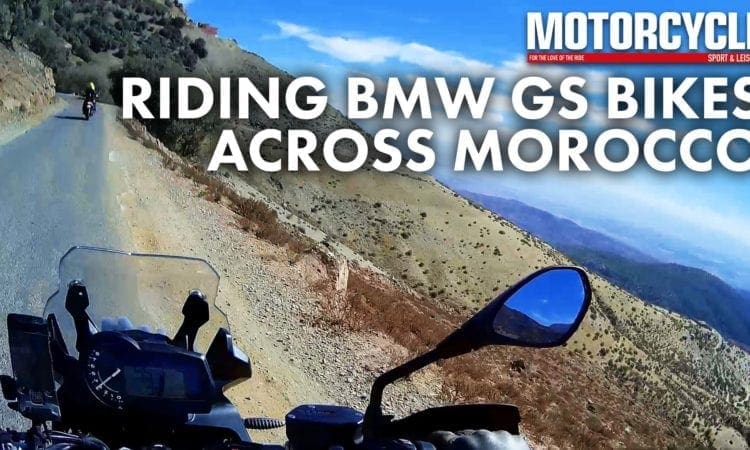 Riding BMW GS bikes across Morocco