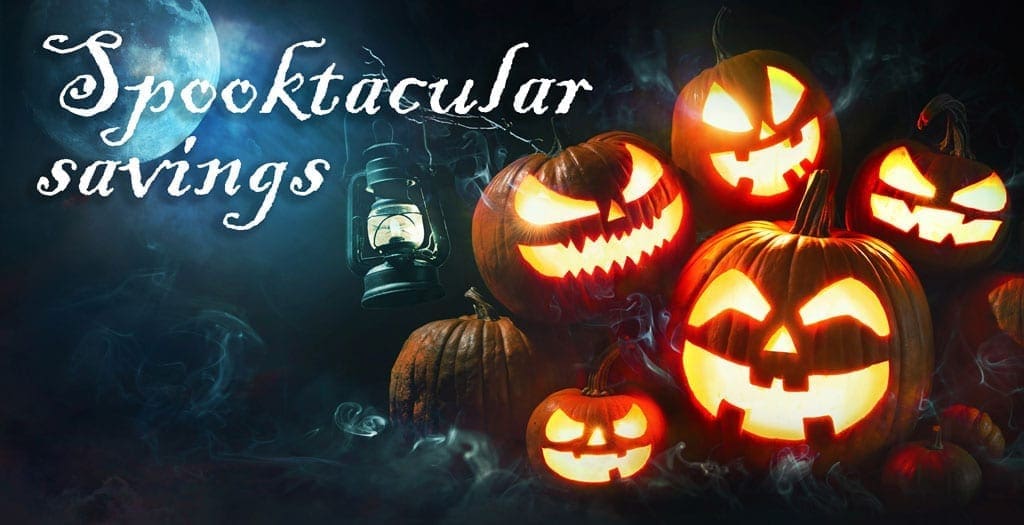 Spooktacular savings on your favourite titles!