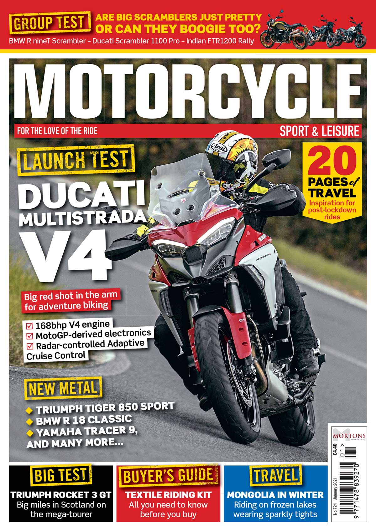 PREVIEW: January issue of Motorcycle Sport & Leisure