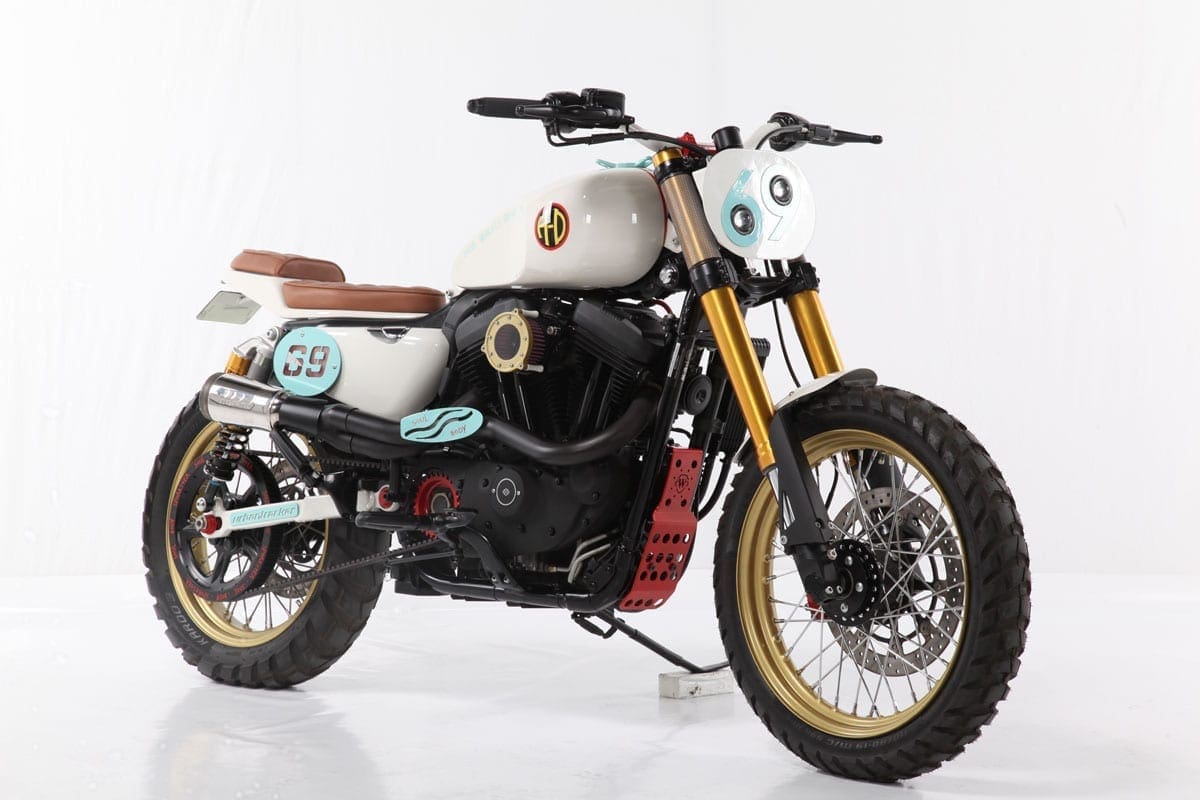 Custom Harley-Davidson Sportster ‘Urbantracker’ unveiled