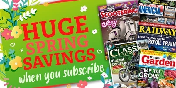 SPRING SALE | Save money across range of motorcycle magazines!