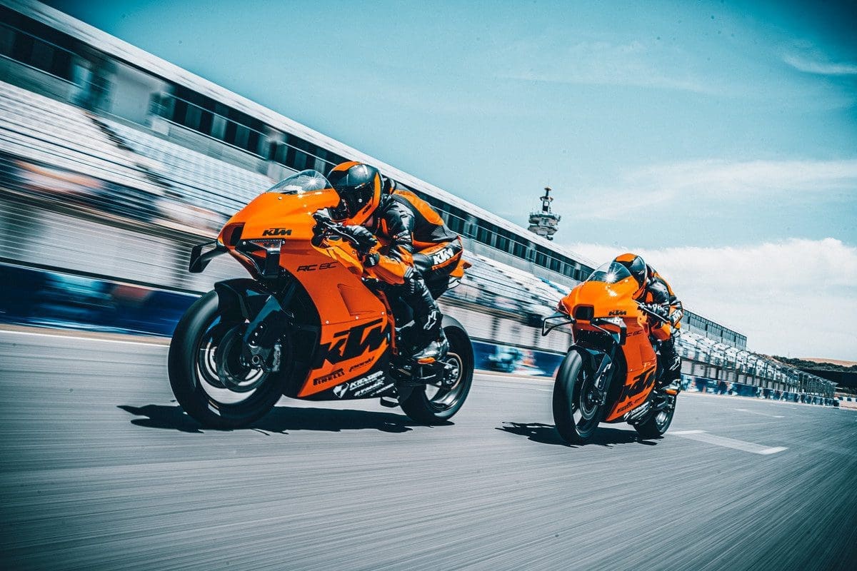 The KTM RC 8C sells out in under five minutes