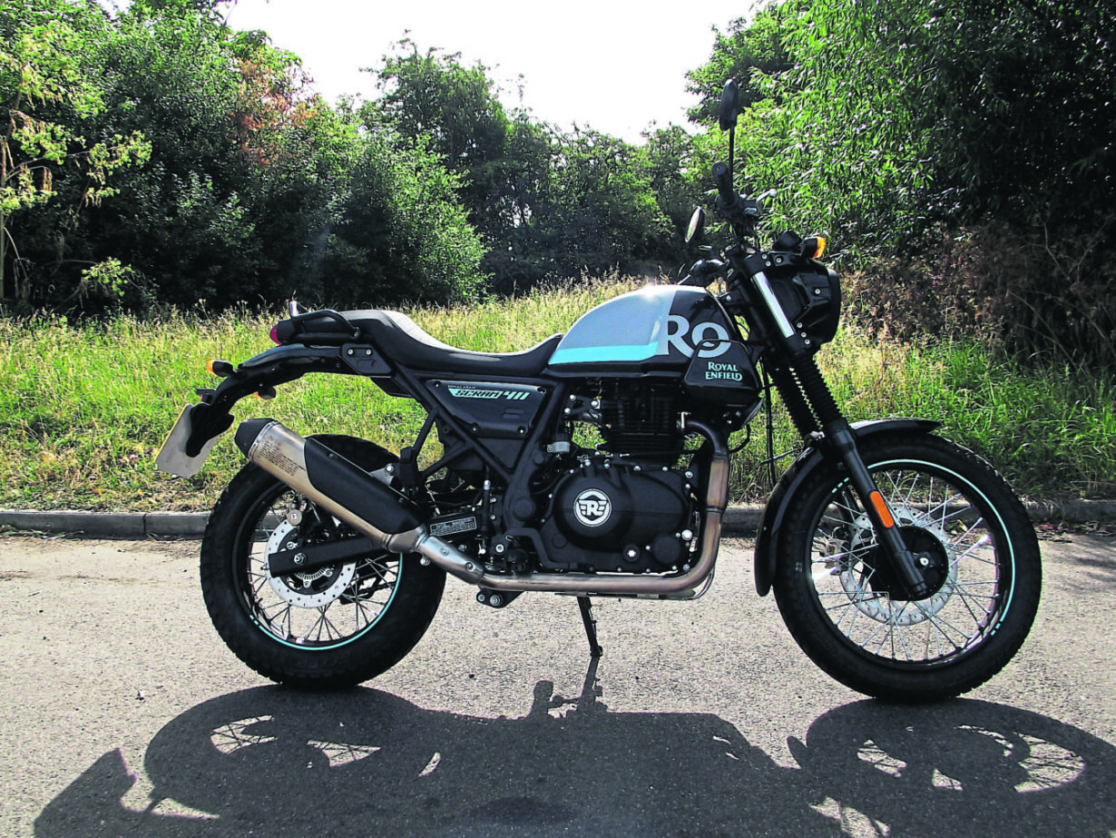 A spin on: Royal Enfield’s Scram 411