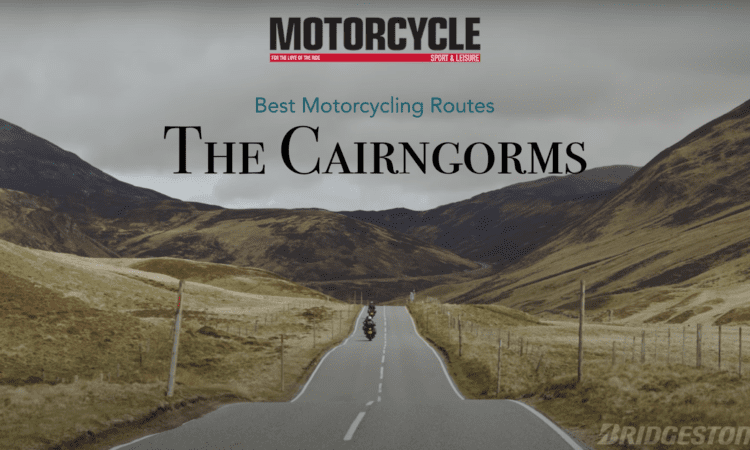 Best motorcycle routes in the Cairngorms: Video, maps and .gpx files