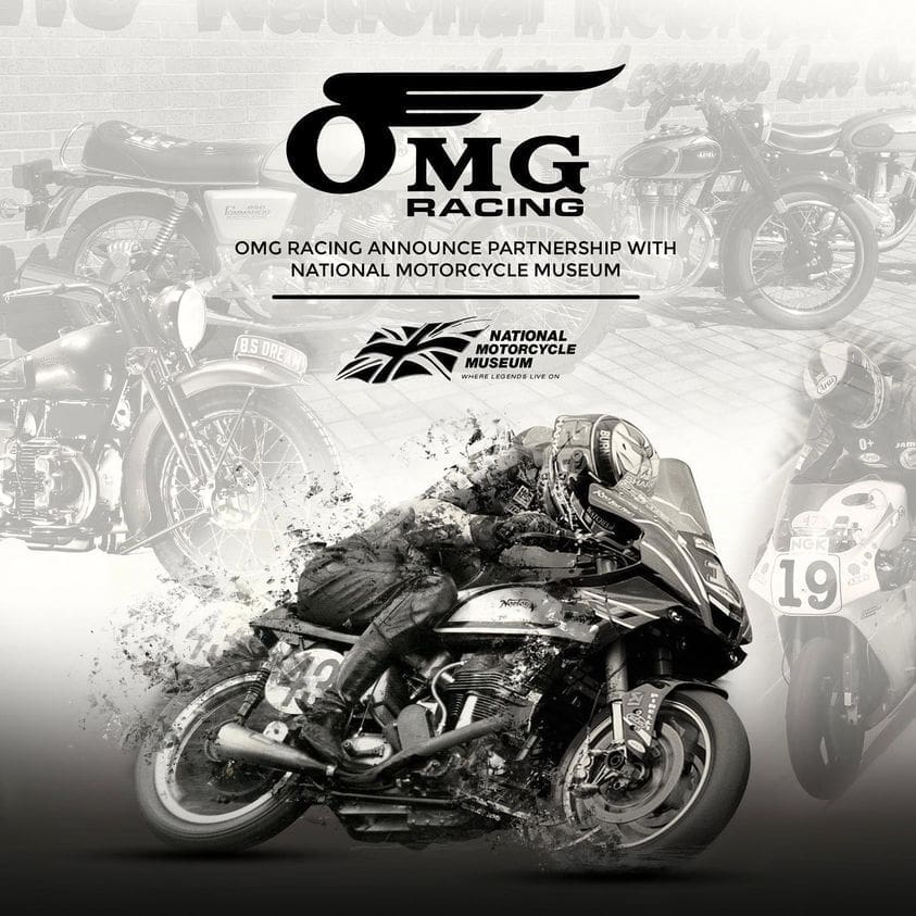 OMG Racing teams up with the National Motorcycle Museum