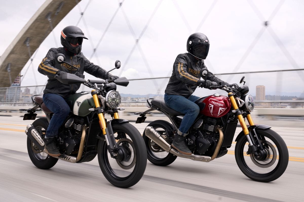 Triumph unveil Speed 400 and Scrambler 400 X