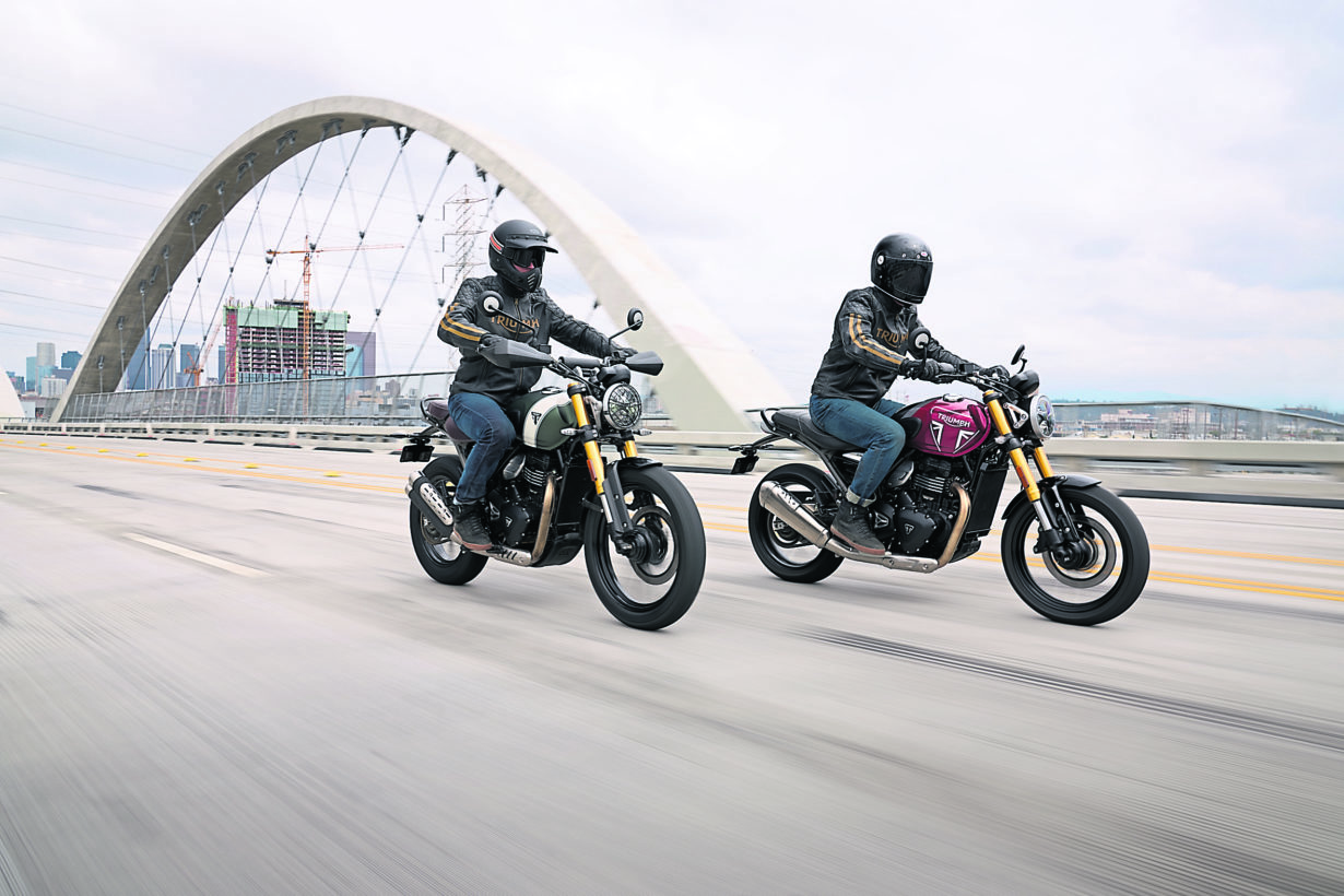 Triumph’s NEW Speed 400 and Scrambler 400 X