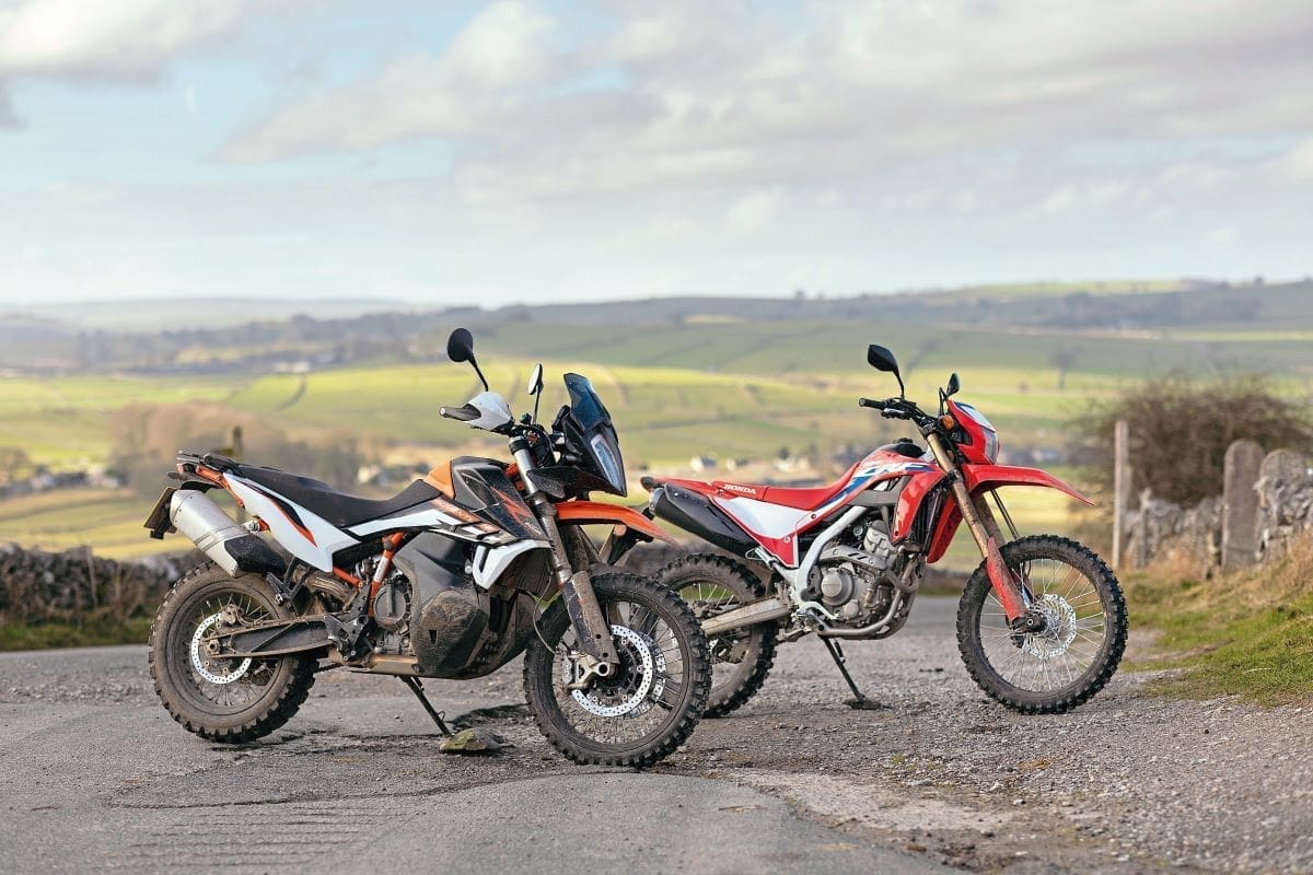 Test Ride: Honda CRF300L vs KTM 890 Adventure R