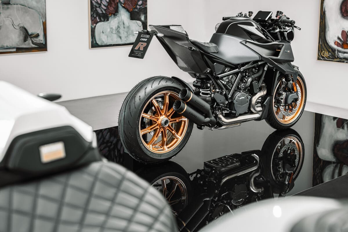 New bike: super-limited-edition BRABUS 1300 R Masterpiece Edition