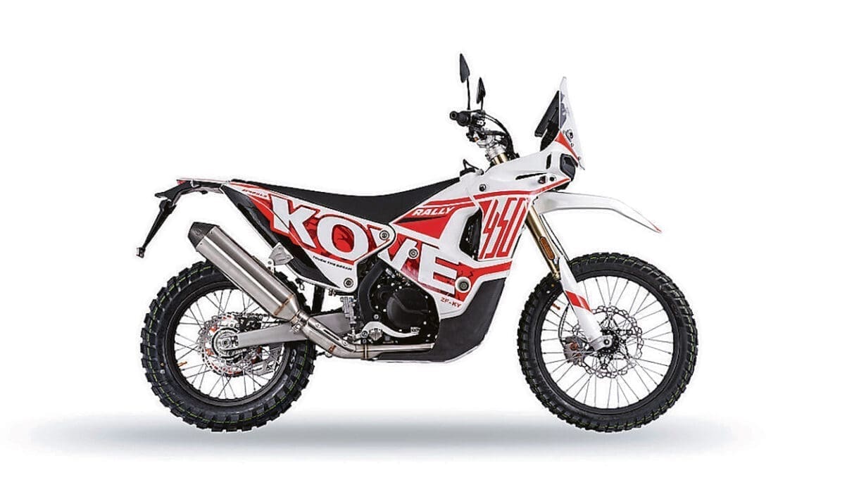 The Kove 450 Rally is coming