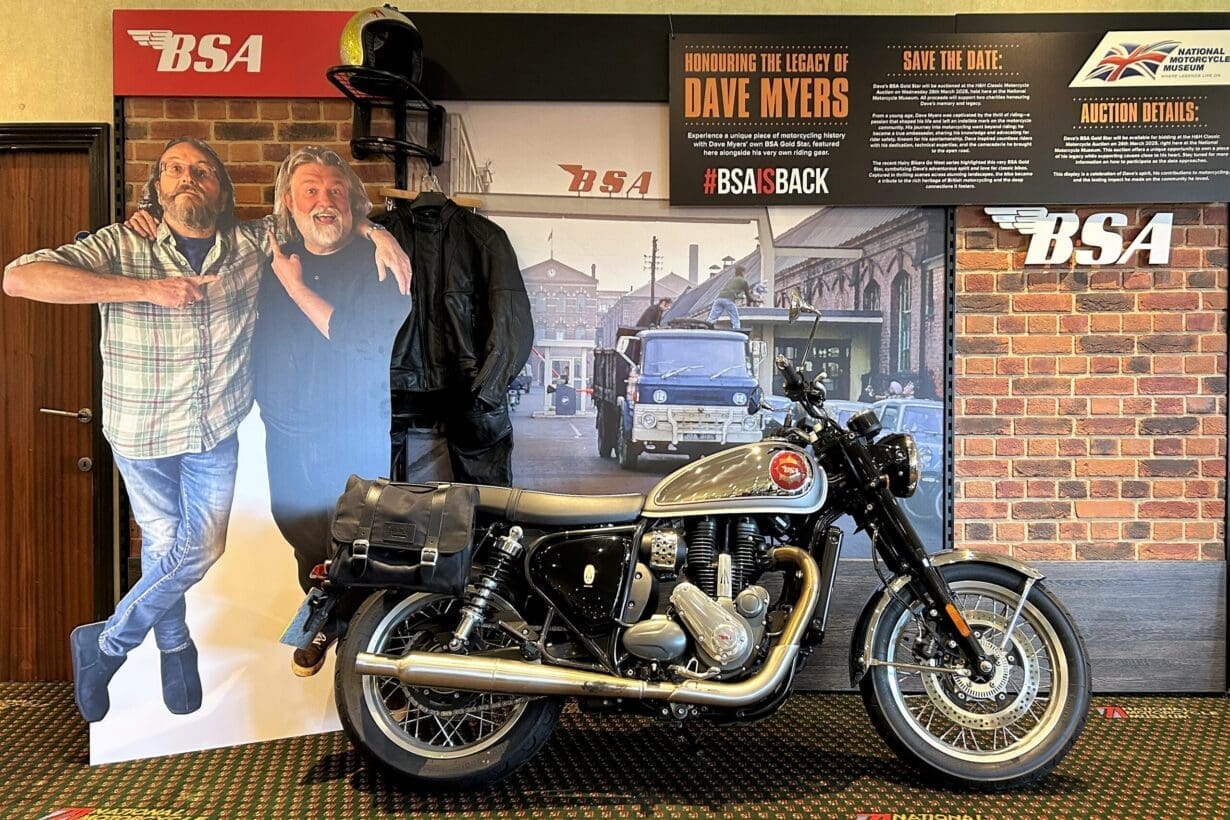 HAIRY BIKER bike to be auctioned