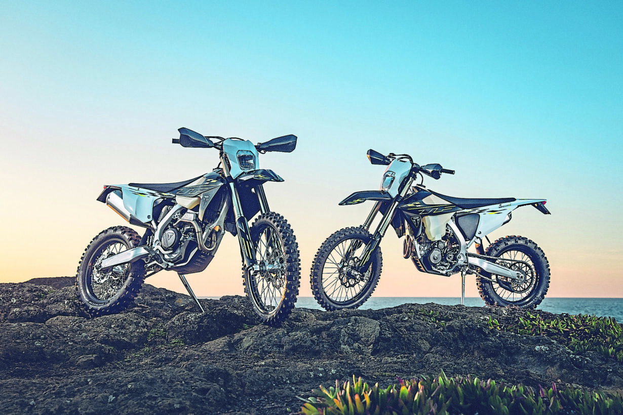 TRIUMPH: Enduro bikes launched