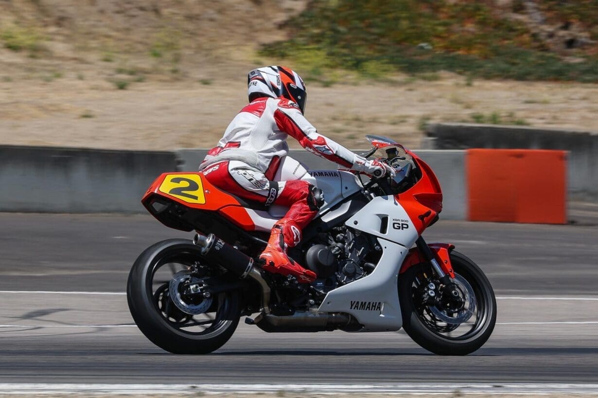 YAMAHA: XSR900 GP honours Rainey’s riding return