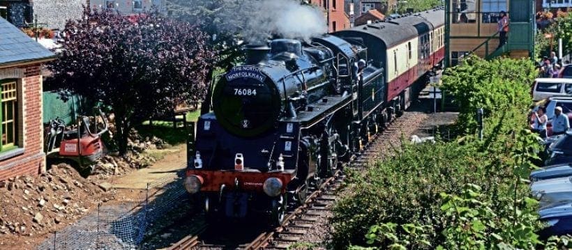 M&GN back after 57 years!  FIRST CROMER DINER BECOMES ‘REAL’ STEAM SERVICE