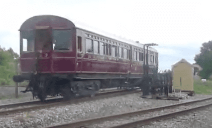 Steam GWR Railmotor No. 93 officially launched into traffic at Didcot