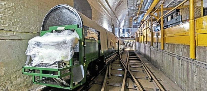 New trains arrive as Mail Rail revival gathers pace
