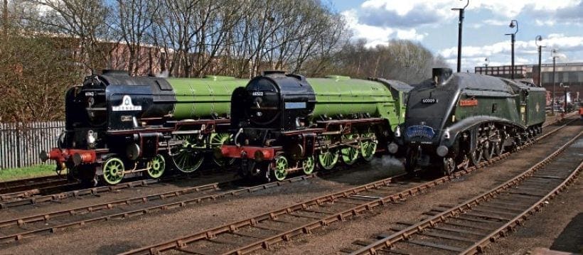 LNER Pacifics contrasted 1922-2016