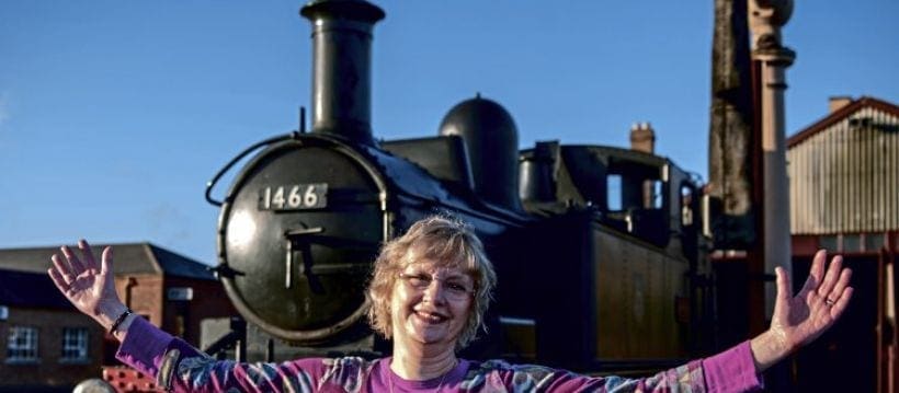 British Empire Medal for Didcot’s first lady of steam