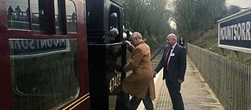 Prince’s visit the jewel in the crown for Mountsorrel Railway
