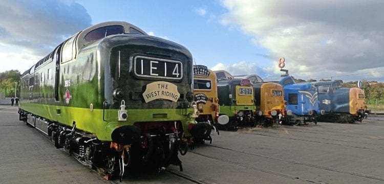 Four Deltics in exclusive Bluebell Railway gala